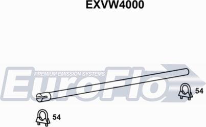 EuroFlo EXVW4000 - Exhaust Pipe car-mod.net