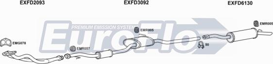 EuroFlo FDSIE20 3001C - Exhaust System car-mod.net