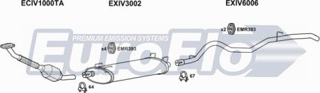 EuroFlo IVDAI28D 7025H - Exhaust System car-mod.net