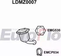 EuroFlo LDMZ0007 - Soot / Particulate Filter, exhaust system car-mod.net