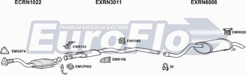 EuroFlo RNCLI14 1015 - Exhaust System car-mod.net