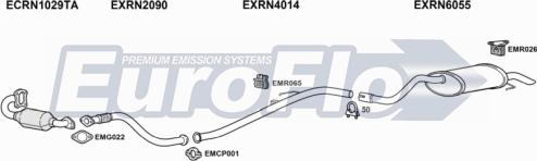 EuroFlo RNCLI15D 1004 - Exhaust System car-mod.net
