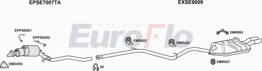 EuroFlo SEEXE20D 3008B - Exhaust System car-mod.net
