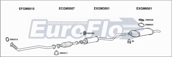EuroFlo VLAST17D 1011A - Exhaust System car-mod.net