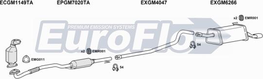 EuroFlo VLAST17D 1032C - Exhaust System car-mod.net