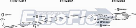 EuroFlo VLAST17D 2015B - Exhaust System car-mod.net