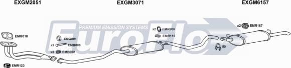 EuroFlo VLCAV16 2004A - Exhaust System car-mod.net