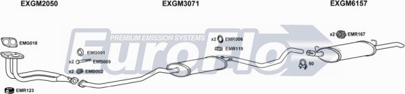 EuroFlo VLCAV16 2004B - Exhaust System car-mod.net