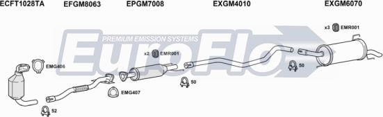 EuroFlo VLCOR13D 7001C - Exhaust System car-mod.net