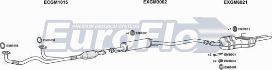 EuroFlo VLVEC25 1001 - Exhaust System car-mod.net