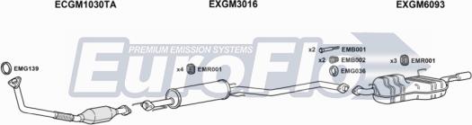 EuroFlo VLVEC22D 1001D - Exhaust System car-mod.net