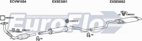 EuroFlo VWCAD19D 7001H - Exhaust System car-mod.net