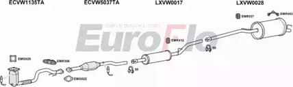 EuroFlo VWCAD14 0702LHD - Exhaust System car-mod.net