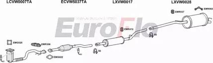 EuroFlo VWCAD14 0700LHD - Exhaust System car-mod.net