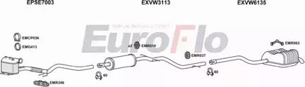 EuroFlo VWJET19D 0200LHD - Exhaust System car-mod.net