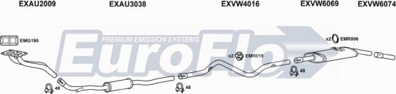 EuroFlo VWPAS16 3006B - Exhaust System car-mod.net