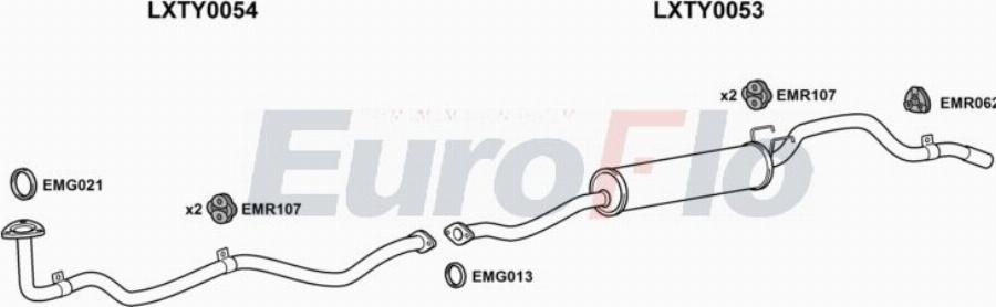 EuroFlo VWTAR24D 0804LHD - Exhaust System car-mod.net