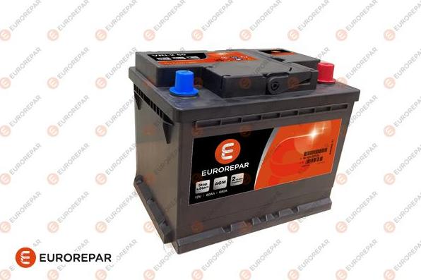 EUROREPAR 1692582380 - Starter Battery car-mod.net