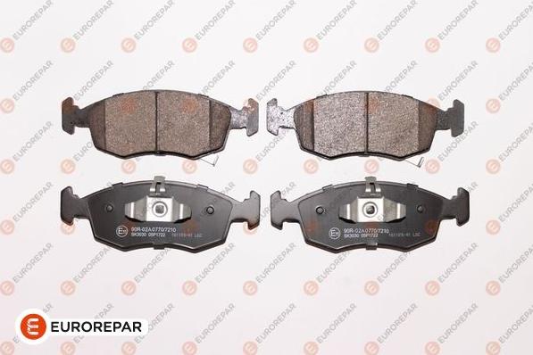 EUROREPAR 1697652080 - Brake Pad Set, disc brake car-mod.net