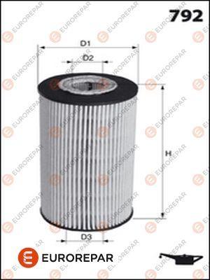 EUROREPAR E149153 - Oil Filter car-mod.net