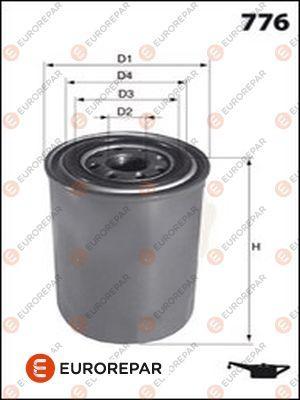 EUROREPAR 1616168180 - Oil Filter car-mod.net