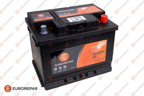 EUROREPAR 1609232680 - Starter Battery car-mod.net