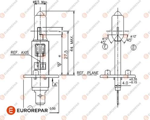 EUROREPAR 1616430880 - Bulb, spotlight car-mod.net