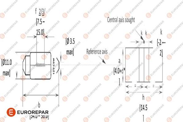 EUROREPAR 1616430780 - Bulb, licence plate light car-mod.net
