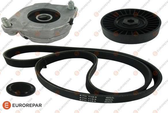 EUROREPAR 1616161580 - V-Ribbed Belt Set car-mod.net