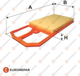 EUROREPAR 1612865580 - Engine Air Filter car-mod.net