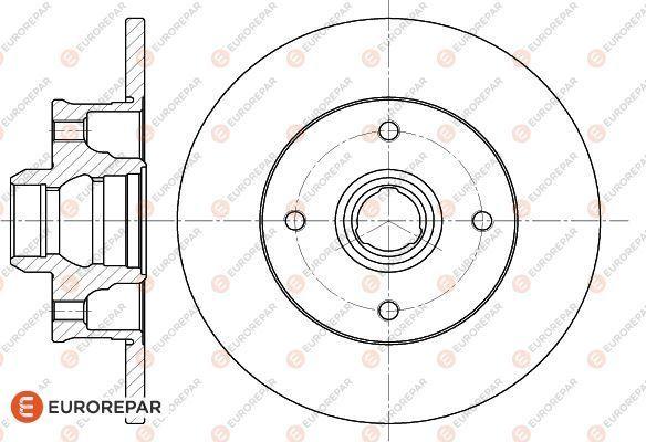EUROREPAR 1618869180 - Brake Disc car-mod.net