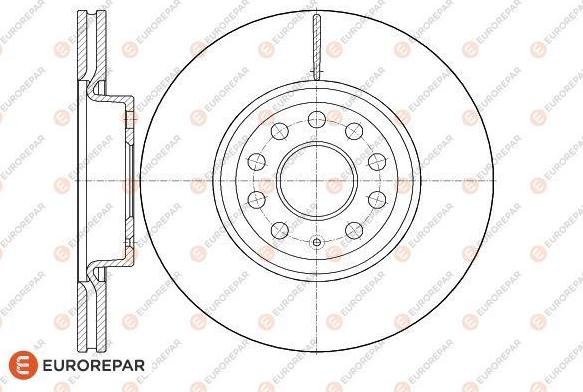 EUROREPAR 1618873780 - Brake Disc car-mod.net