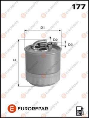 EUROREPAR 1613723980 - Fuel filter car-mod.net