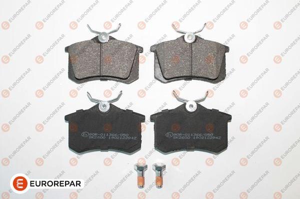 EUROREPAR 1617249980 - Brake Pad Set, disc brake car-mod.net