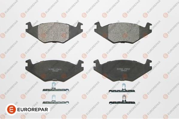 EUROREPAR 1617248180 - Brake Pad Set, disc brake car-mod.net