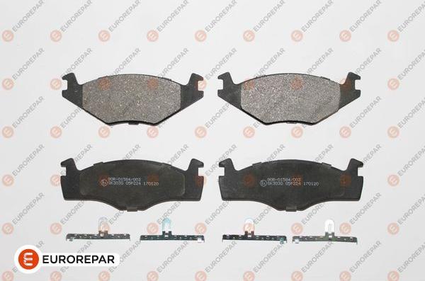 EUROREPAR 1617282380 - Brake Pad Set, disc brake car-mod.net