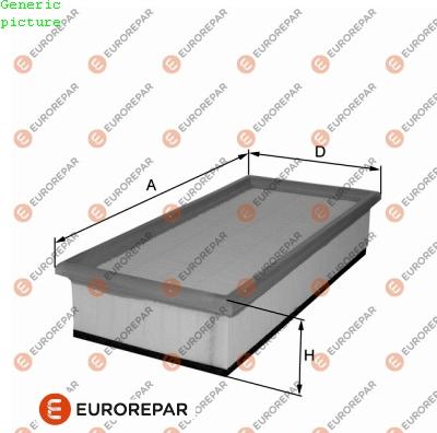 EUROREPAR 1680350780 - Engine Air Filter car-mod.net