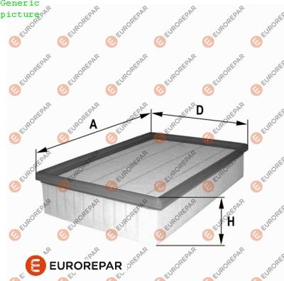 EUROREPAR 1680331280 - Engine Air Filter car-mod.net