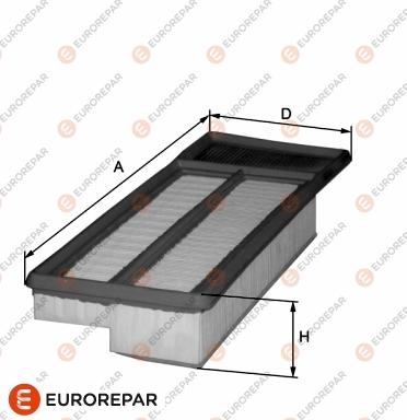 EUROREPAR 1680327980 - Engine Air Filter car-mod.net