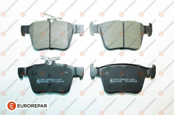 EUROREPAR 1681162280 - Brake Pad Set, disc brake car-mod.net