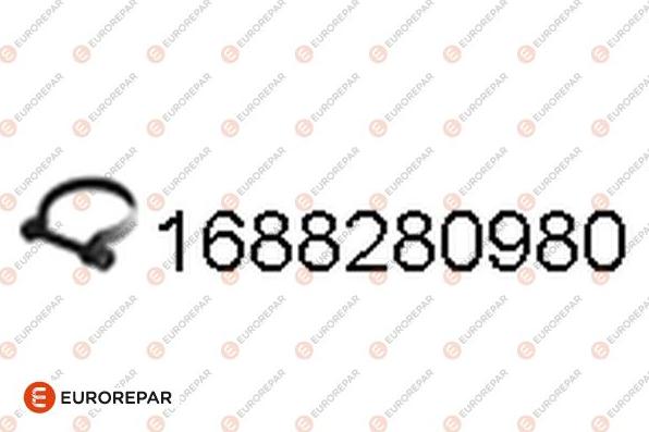EUROREPAR 1688280980 - Pipe Connector, exhaust system car-mod.net