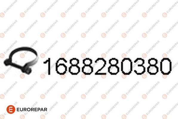 EUROREPAR 1688280380 - Pipe Connector, exhaust system car-mod.net