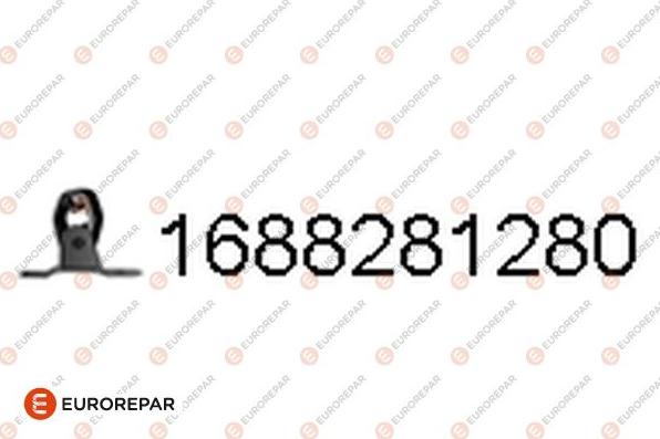 EUROREPAR 1688281280 - Holding Bracket, silencer car-mod.net