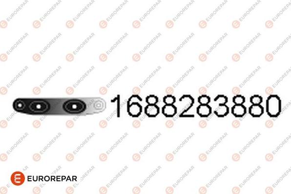 EUROREPAR 1688283880 - Holding Bracket, silencer car-mod.net