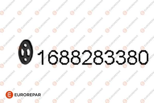 EUROREPAR 1688283380 - Holding Bracket, silencer car-mod.net