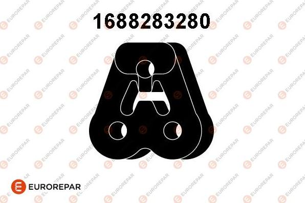 EUROREPAR 1688283280 - Holding Bracket, silencer car-mod.net