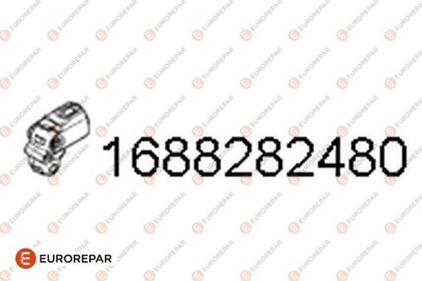 EUROREPAR 1688282480 - Holding Bracket, silencer car-mod.net