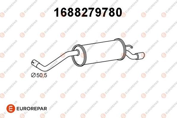 EUROREPAR 1688279780 - End Silencer car-mod.net