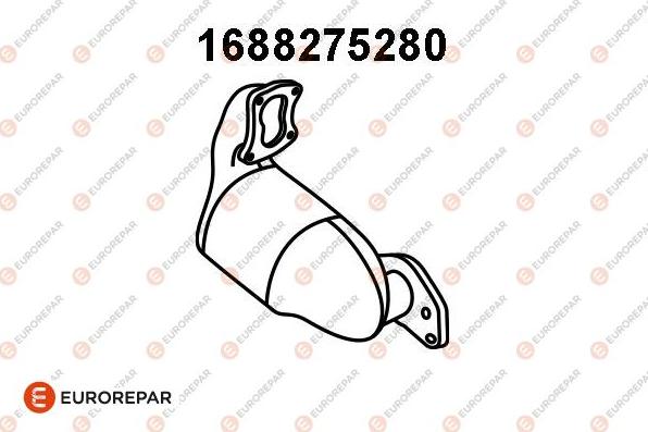 EUROREPAR 1688275280 - Catalytic Converter car-mod.net
