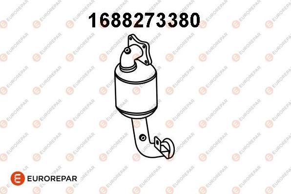 EUROREPAR 1688273380 - Catalytic Converter car-mod.net